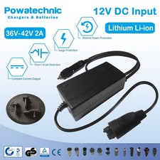 12V DC Car Charger for 36V