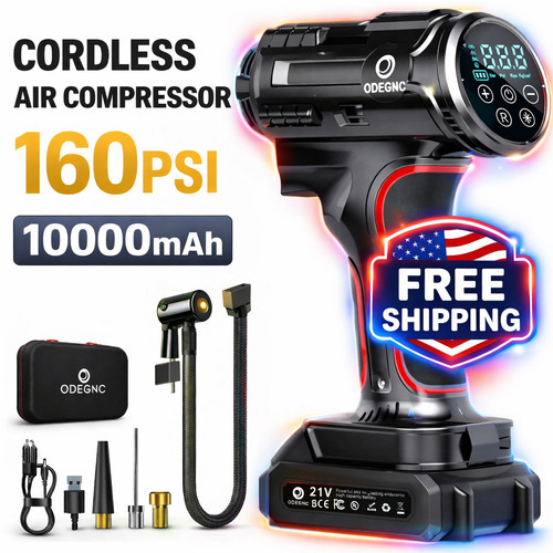 Car air tire inflator - car,