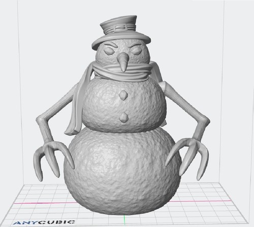 Printed spooky christmas - spooky,