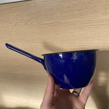 Cobalt Blue Milk Pan Enamel