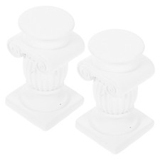 2 Pcs Miniature Roman Pillars