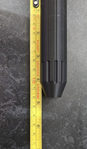 Airsoft suppressor unf - 1/2”,