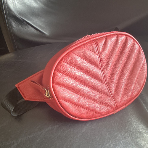 Primark red faux - red, leather
