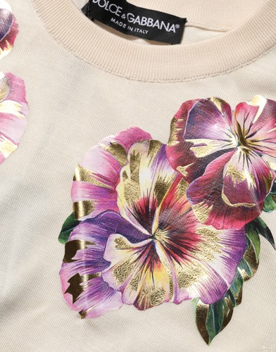 Dolce gabbana beige floral - &,