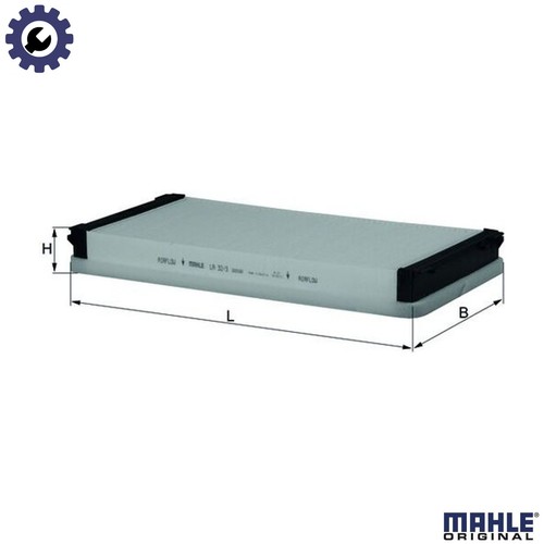 Filter cabin air - 32/3, for