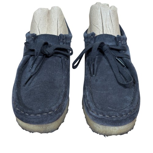 Clarks originals wallabee navy - wallabee,