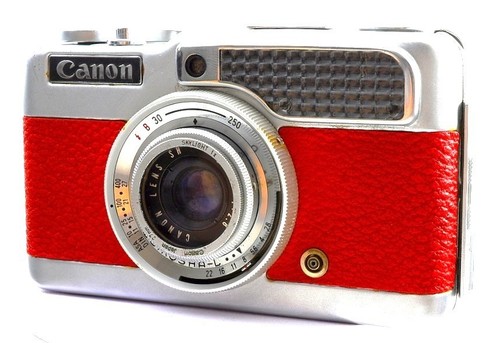 Rare red canon demi half - demi,