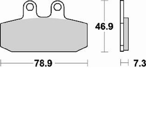 Braking front brake - brake, pads