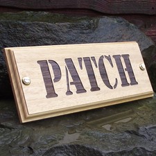 Stable Door Name Plate Horse