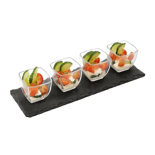 Slate snack dips nibbles - slate,