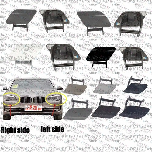 Bumper headlight washer cover - bumper,