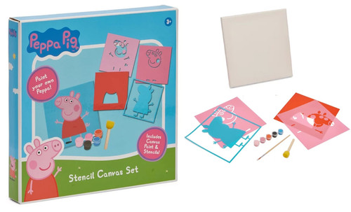 Peppa pig picture stencil - peppa,