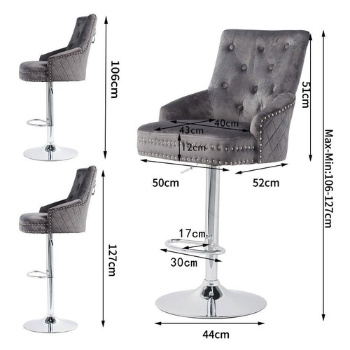 Grey velvet majestic lion - grey,