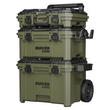 Bunker Load-Up Rolling Tool Storage Box Stacking System - 9 Piece