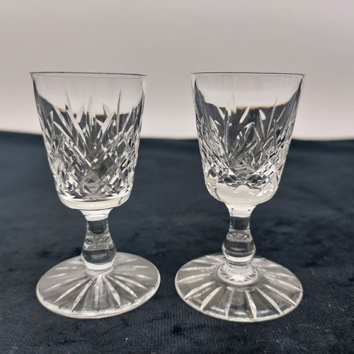 Crystal shot glass shaped - x2,
