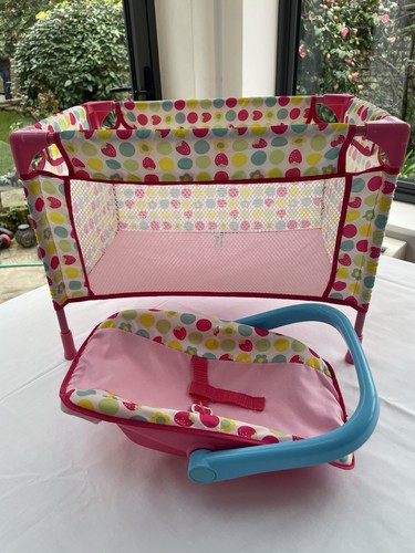 Dolls travel cot carrier - dolls,