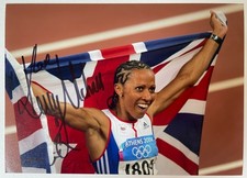 Kelly Holmes Signed Autograph