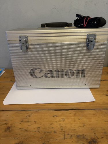 Vintage canon camera hard case - vintage,
