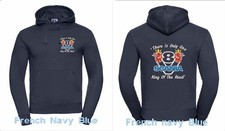 scania v8 hoodie   there is only one king of the road embroidered truck lover