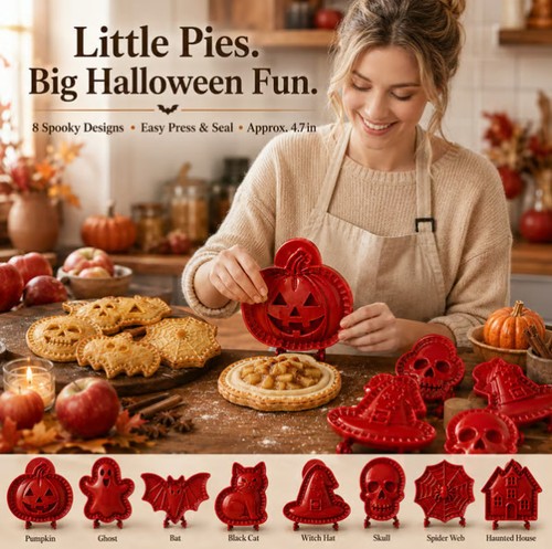 3pcs halloween hand pie - 3pcs,