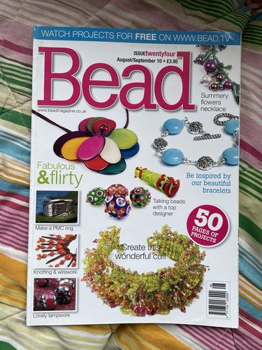 Bead magazine august september - magazine,