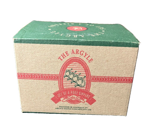 The argyle port sippers - sippers, boxed