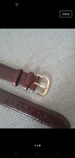 ACCURIST 20 mm  Watch strap Brown Genuine Leather 