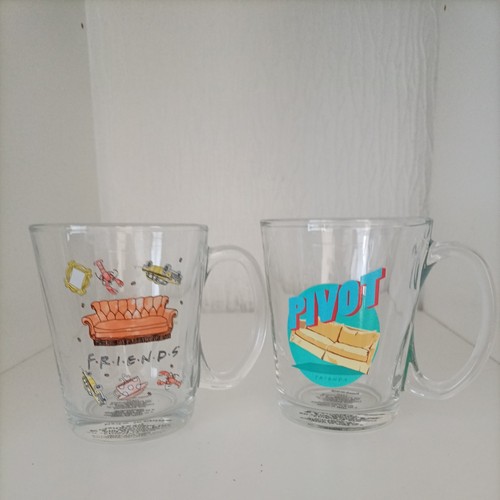 Friends printed small clear - friends,