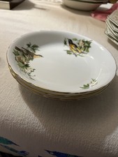 3 X Wedgewood Royal Tuscan Andubon Birds  Bowls