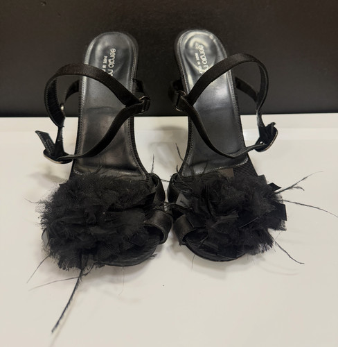 Sergio rossi black feather - sergio,
