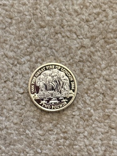 Great fire london two pound - great, of