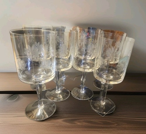 Vintage etched crystal - vintage, barrel