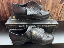 Black Leather Cotswold Golf Shoes (7)