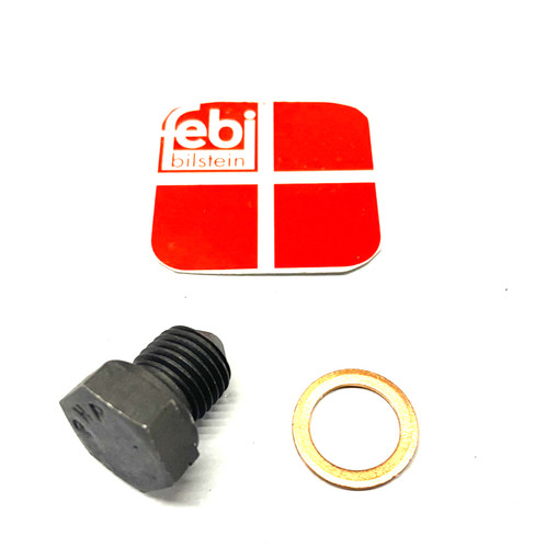 Febi oil sump plug with - oil,