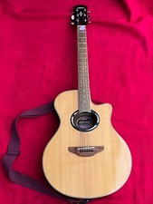 Yamaha APX 500 NT Electric Acoustic Guitar with Soft Case Picks & Lead