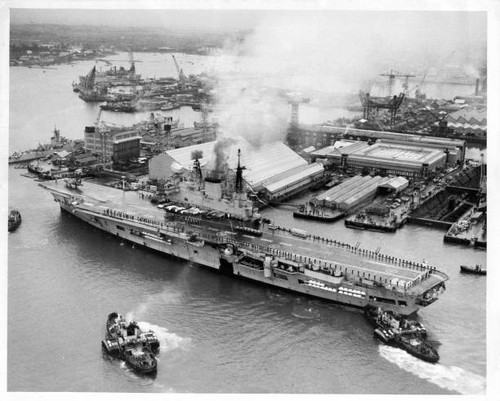 Hms eagle 1950 old - hms,