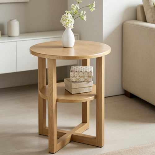 Side hall table - table, plant
