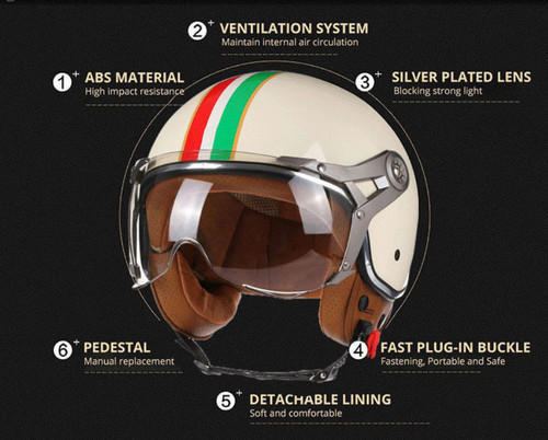 Open face vintage retro - face,