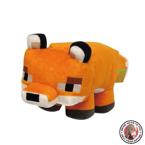 Minecraft collection plush fox - minecraft,