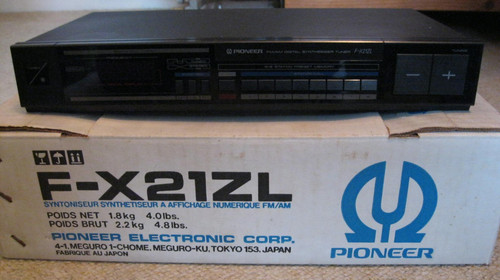 Pioneer tuner x21z - pioneer, only