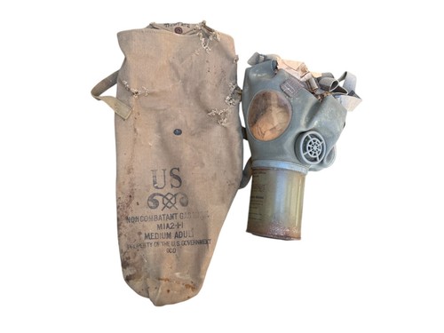Wwii noncombatant gas mask - noncombatant,