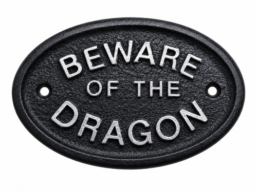 Silver beware the dragon - of, dragon-