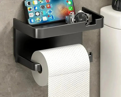 Wall mounted toilet roll - wall,