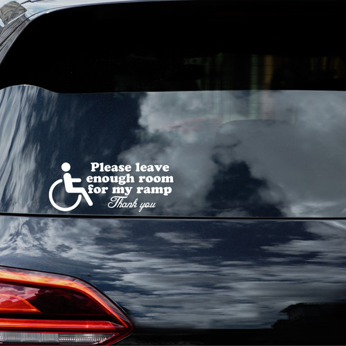 Disable leave room - van, car
