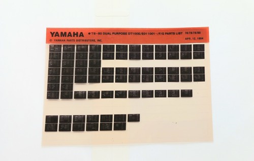 Yamaha enduro 100 f g - enduro,