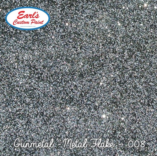 100g gunmetal metal flake - 100g,