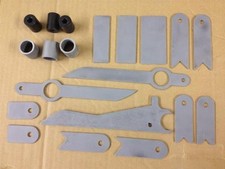 Haynes Roadster mk locost complete pedal box set including bushes and bush tubes