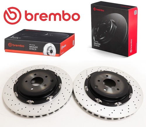 Rear drilled 380mm - drilled, brembo