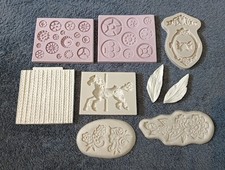 Sugarcraft Silicone Mould Bundle x8 Unbranded