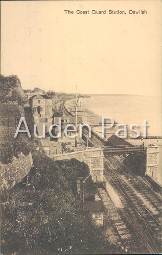 Dawlish coast guard station - dawlish, uk